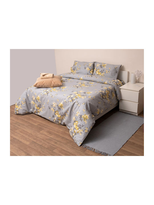 Viopros Viopros Duvet Cover Single 160x240 Gray