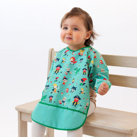 Kiokids Водоустойчив Гащеризон Текстил с Джоб & Ръкави Мента