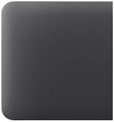 Sidebutton 1-Gang/2-Way Graphite Ajax Switch Frame
