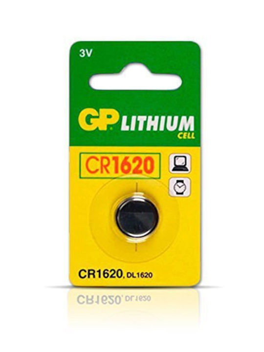 Genius Pack Lithium Watch Battery CR1620 3V 1pcs