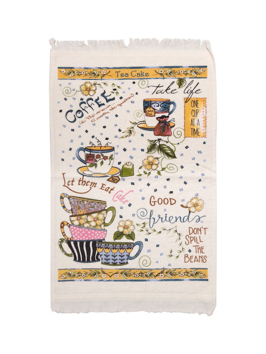 Viopros Ποτηρόπανο από 100% Βαμβάκι 40x60cm