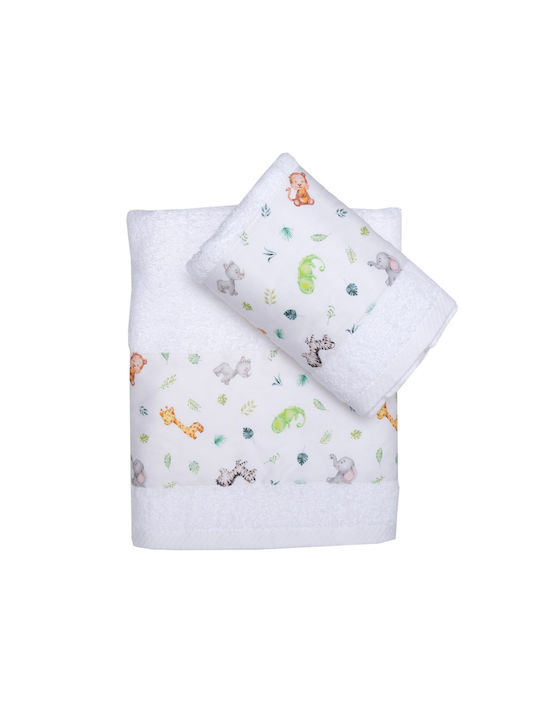 Viopros Set Babyhandtücher 2 Stück Amazon Gewicht 400gr/m²