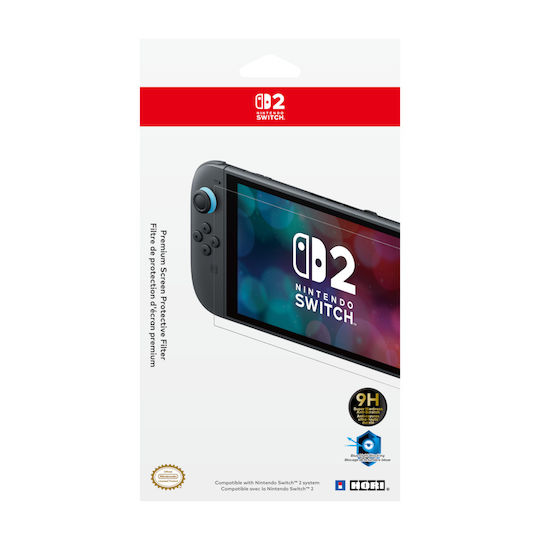 Hori Screen Protective Filter Screen Protection Tempered Glass for Switch 2