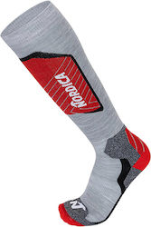 Nordica Παιδικές Κάλτσες Αθλητικές Grey Melange, Red Nordica Παιδικές Κάλτσες Αθλητικές Grey Melange, Red