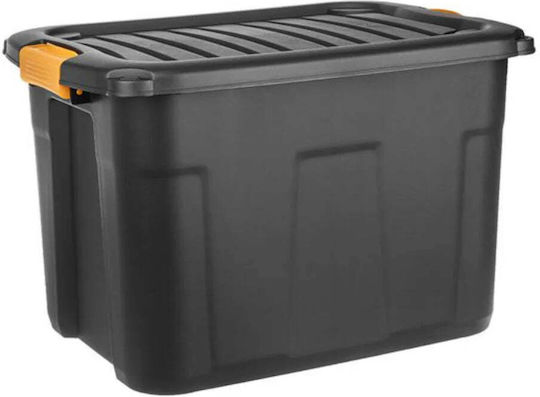 Plastic Storage Box with Lid 85lt