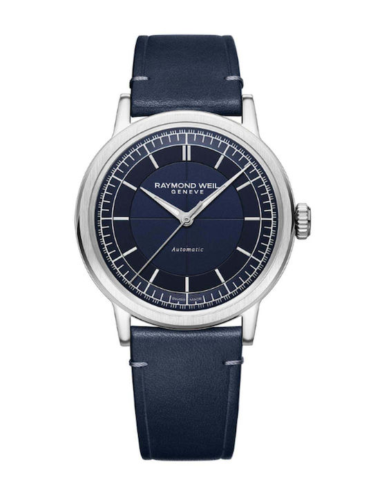 Raymond Weil Ανδρικό Ρολόι 39.5mm Αυτόματο με Μ...