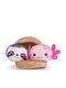 Kawaii Kuties 2 Μπρελόκ Bραδύποδας Axolotl Μέσα Θήκη Dumpling Λούτρινο 14cm