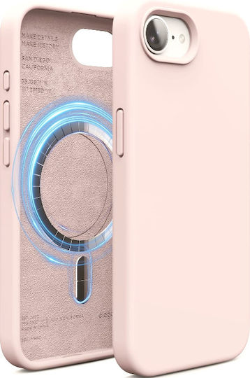 Elago Back Cover Σιλικόνης / Πλαστικό Ροζ (iPhone 16e)