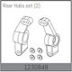 Absima Rear Hub Set 1230848 Absima