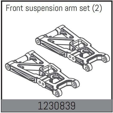 Absima Front Suspension Arm 2 1230839 Absima