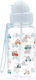 Tutete Kids Water Bottle Plastic with Straw Tritan 500ml