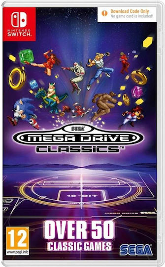 Sega Megadrive Classics (Code In A Box) Switch Game
