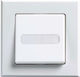 Trend Buton Alb Inscripție Lumină 12v