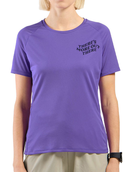 Essentials Print Tmot Γυναικείο T-shirt Fast Drying Μωβ