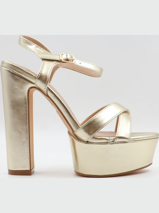 Givana Sandalen Gold