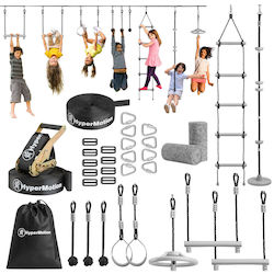 Set Obstacole Ninja Copii Hypermotion 10 Bucăți