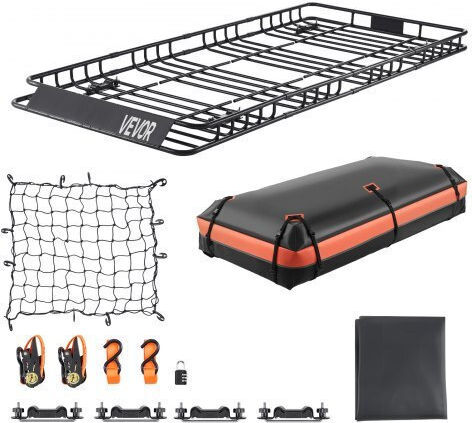 Vevor Steel Car Roof Rack 213.36x99.06cm