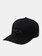 Men's Rvca Twill Snapback Ii Black Charcoal Avyha00457_bcl