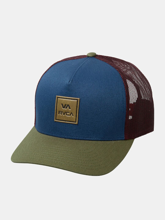 Men's Rvca Atw Curved Brim Trucker Teal Avyha00...