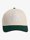 Men's Rvca League Va Pinched Snapback Hat Natural Uvyha00304_wdr0