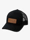 Men's Rvca Ticket Trucker Deluxe Hat Black Avyha00658_blk