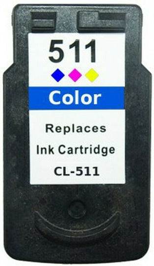 Cartuș de cerneală compatibil pentru imprimante InkJet Canon CL-511 Multiplu (culoare) 1buc