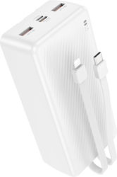 Borofone BJ57B 30000mAh 22.5W Λευκό Borofone BJ57B 30000mAh 22.5W Λευκό