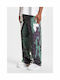 Men's Jeans Pants with Relaxed Fit Camo Green