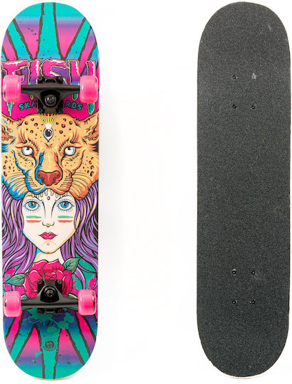 SCK Skateboard 31'' Complete Shortboard Μαύρο