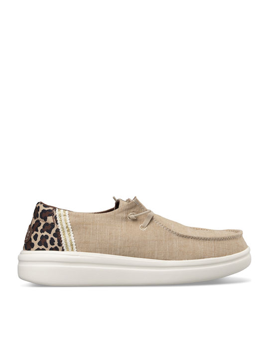 Hey Dude Wendy Rise Women's Loafers in Brown Color