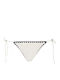 Marielle Bikini Slip με Κορδονάκια White