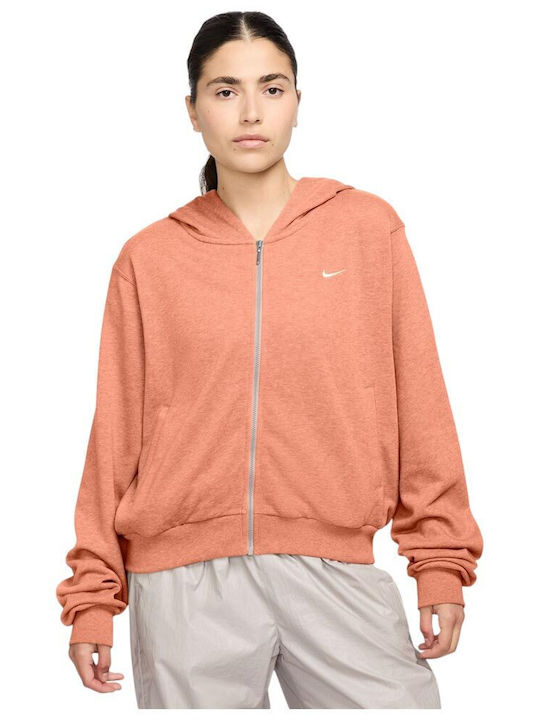 Nike Sportswear Γυναικεία Ζακέτα Φούτερ με Κουκ...