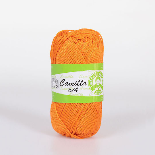 Madame Tricote Paris Camilla 6/4 Cotton Orange 125m 50gr