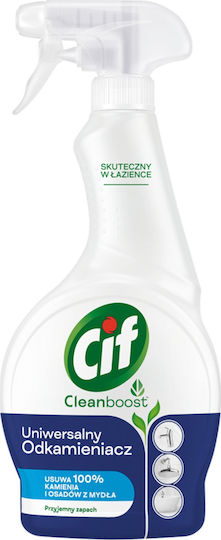 Cif Cif Cleanboost Universal Preparation Washing Descaling Bathroom 500 Ml