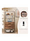 Cabinet De Birou Din MDF Și Metal Stil Industrial 75x40x156cm