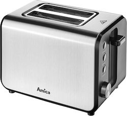 Amica Φρυγανιέρα 2 Θέσεων 950W Inox