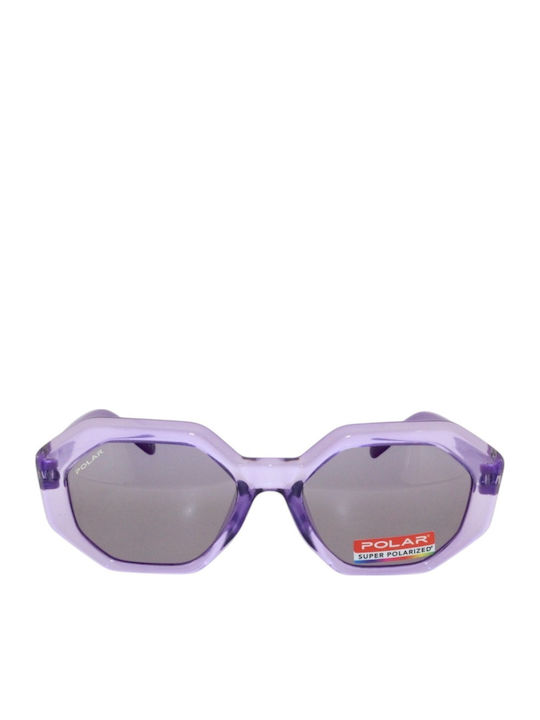 Polar Παιδικά Γυαλιά Ηλίου με Polarized Φακό Μωβ