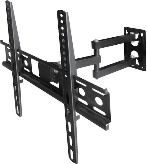 Hausberg Hb-h08lcd Adjustable Wall TV Mount for 26-55 Inch VESA Maximum Supported Weight 30 Kg Black