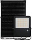 Aca Waterproof Solar LED Flood Light 60W Natural White 4000K IP65