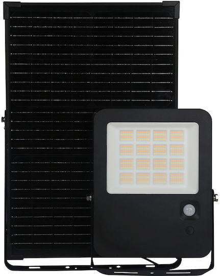 Aca Waterproof Solar LED Flood Light 60W Natural White 4000K IP65