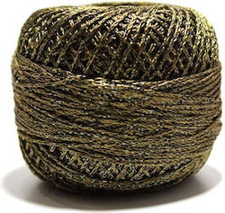 Knitting Yarn Metallic Anchor Col 326 Bronze 25gr 100mtr
