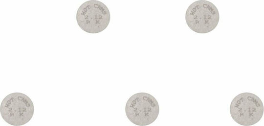 Hot Cams Капачки На Вентили Диаметър 8,90 мм Дебелина 2 12 мм 5pk890212 5 бр