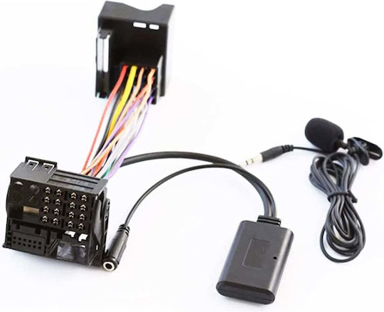 Adaptor Bluetooth AUX Microfon Conector 12 pini Compatibil Opel Cd30 Mp3 Cdc40 Cd70 Dvd90 Navi Radio