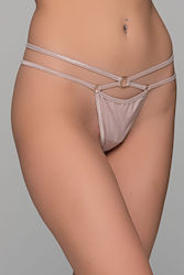 Micro G-string Λύκρα Μπεζ
