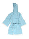 Anna Riska Bademantel mit Kapuze Blue
