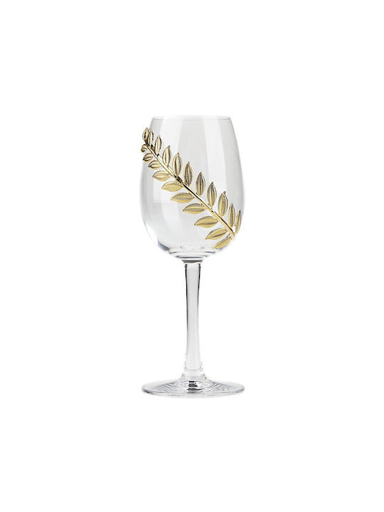 Glas für Weißwein aus Glas Kelch