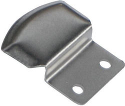 No103 Στήριγμα Μεταλλικό Καθρέπτες Νίκελ 25x28mm Ζήτα 21900