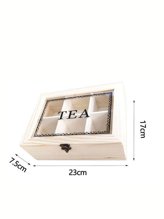 Galifas Wooden Decorative Box 23x17x7.5cm
