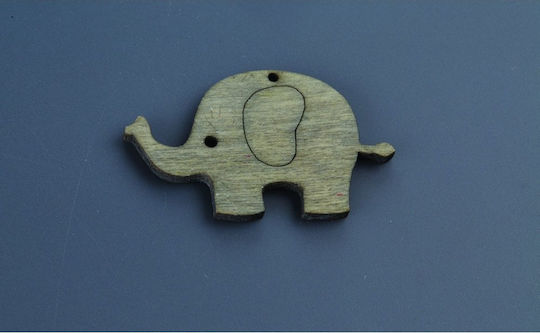 Elefantenkind Nk220 Holzhandwerksdekoration Tier 1Stück Verschiedene Designs