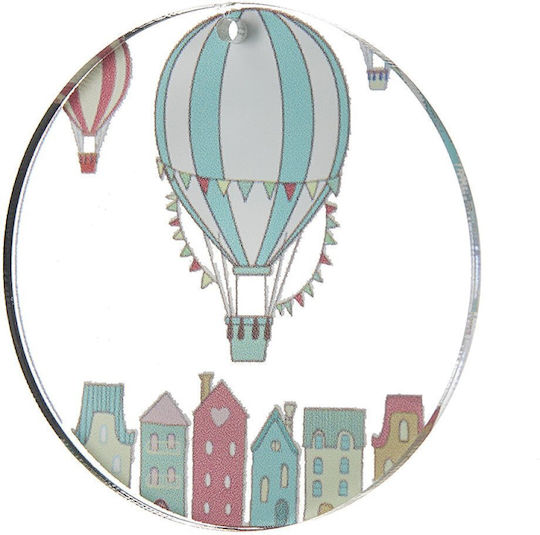 Plexi Bedruckter Heißluftballon 7cm K604